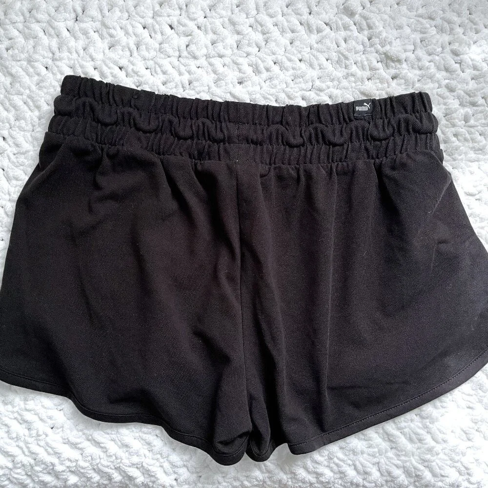 NWT Puma Textured Summer Shorts (Black) S